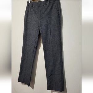 Zara Grey Chino Straight Cut Dress Pants Women's Size 2 NEW